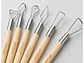 Set Herramientas Modelado Arcilla Cerámica 6 Piezas - PS - Miniatura 4