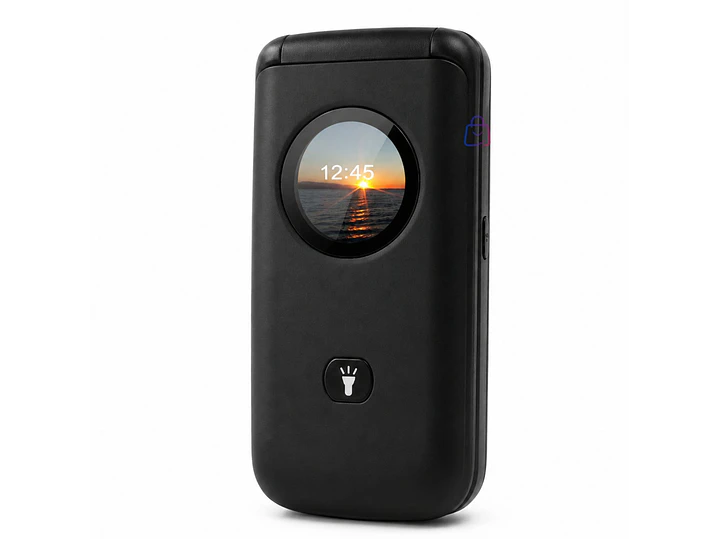Celular Senior 4G Liberado Flip SOS Adulto Mayor Color - PS 1