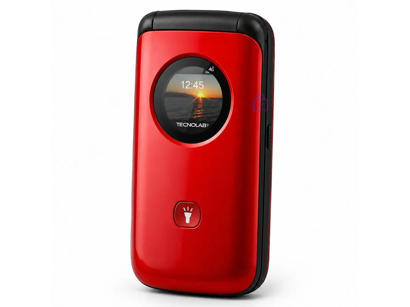 Celular Senior 4G Liberado Flip SOS Adulto Mayor Color - PS 9