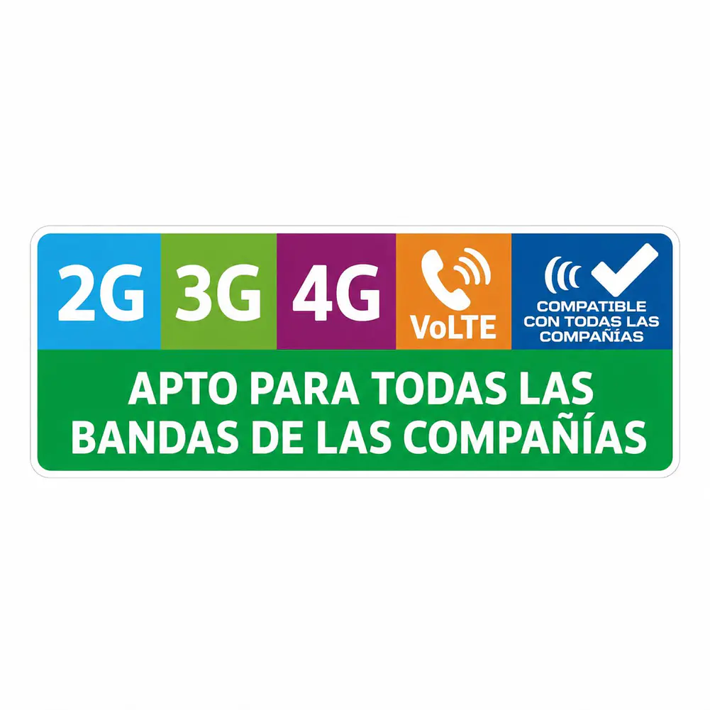 Celular Senior 4G Liberado Flip SOS Adulto Mayor Color - PS 13