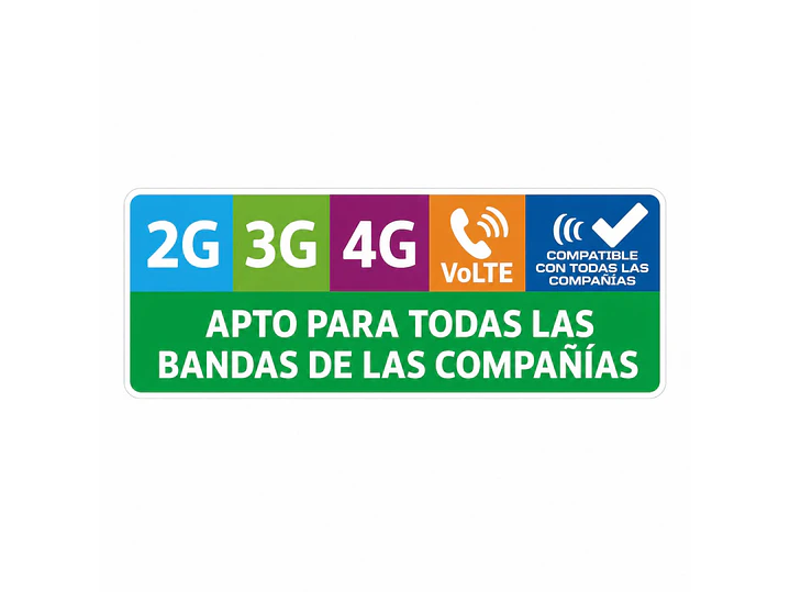 Celular Senior 4G Liberado Flip SOS Adulto Mayor Color - PS 13