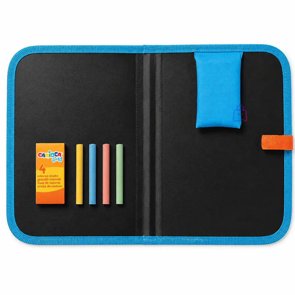 Pizarra Portátil Carioca Baby Travel Board Con 4 Tizas - PS 1