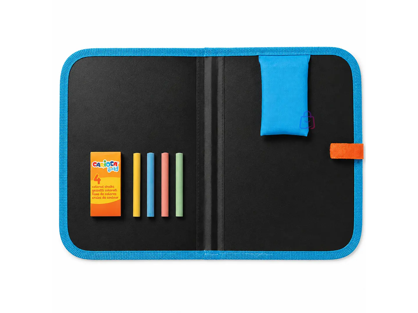 Pizarra Portátil Carioca Baby Travel Board Con 4 Tizas - PS 1
