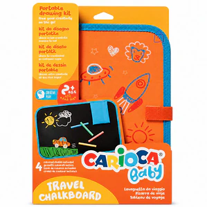 Pizarra Portátil Carioca Baby Travel Board Con 4 Tizas - PS