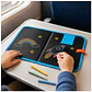 Pizarra Portátil Carioca Baby Travel Board Con 4 Tizas - PS - Miniatura 3