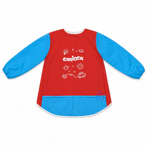 Delantal Escolar Impermeable Carioca Niños 5 A 8 Años - PS