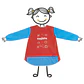 Delantal Escolar Impermeable Carioca Niños 5 A 8 Años - PS - Miniatura 2
