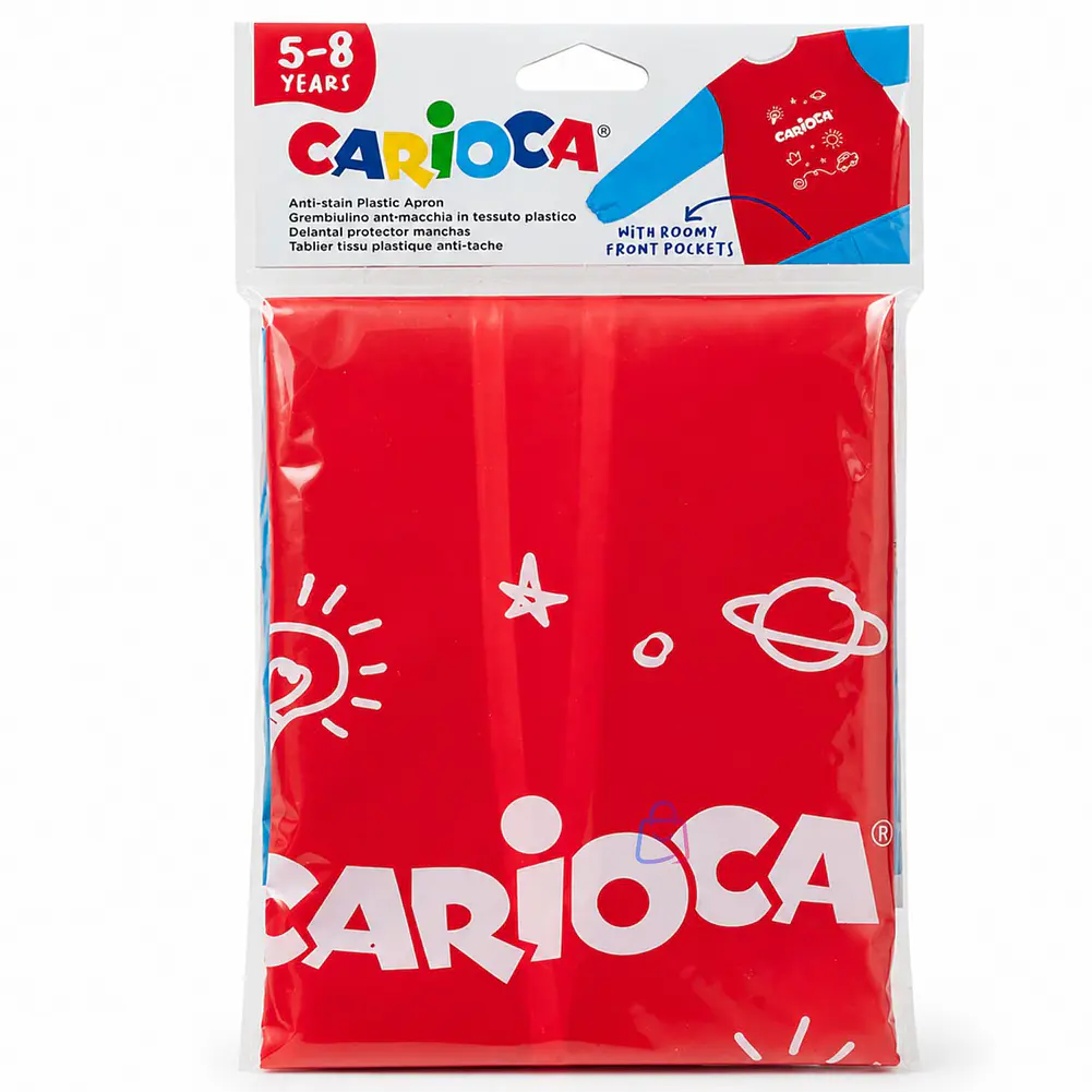 Delantal Escolar Impermeable Carioca Niños 5 A 8 Años - PS 3