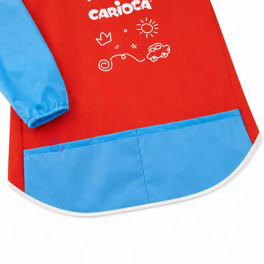 Delantal Escolar Impermeable Carioca Niños 5 A 8 Años - PS 4