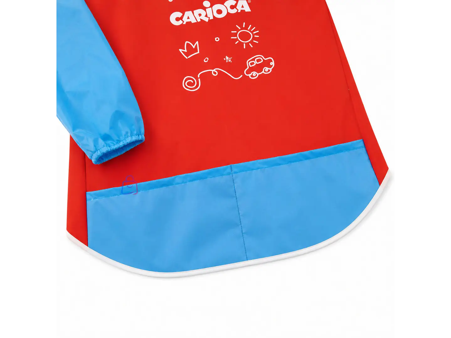 Delantal Escolar Impermeable Carioca Niños 5 A 8 Años - PS 4