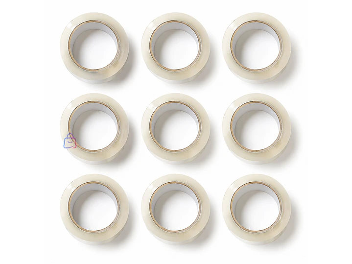 Pack 9 Cintas Embalaje Transparente 45mm X 40m 45mic - PS 1