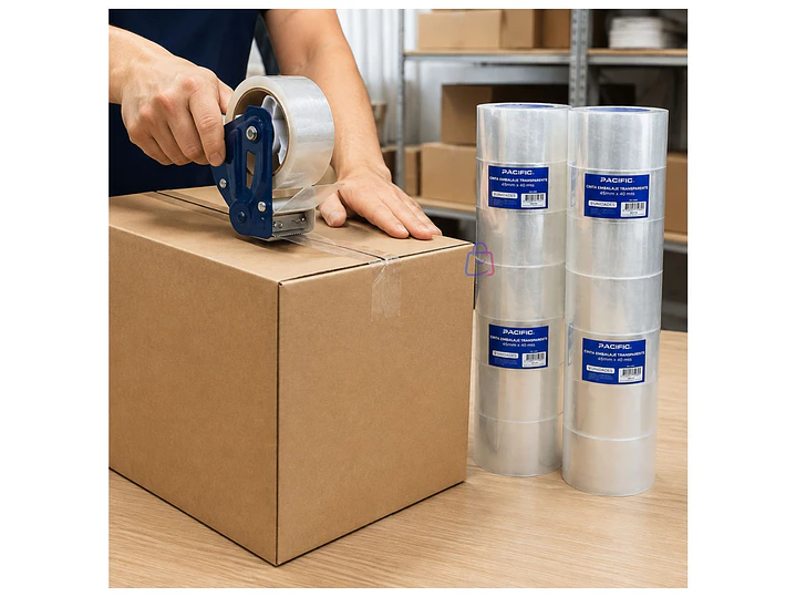 Pack 9 Cintas Embalaje Transparente 45mm X 40m 45mic - PS 4