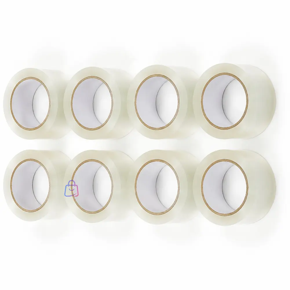 Pack 8 Cintas Embalaje Transparente 50mm X 100m 50mic - PS 1