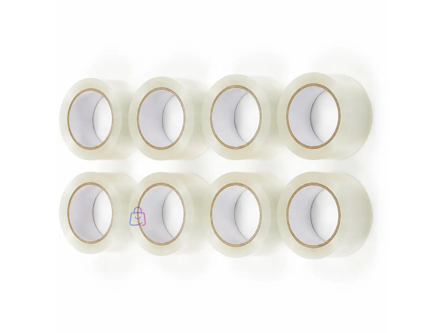 Pack 8 Cintas Embalaje Transparente 50mm X 100m 50mic - PS 1