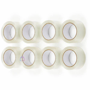 Pack 8 Cintas Embalaje Transparente 50mm X 100m 50mic - PS