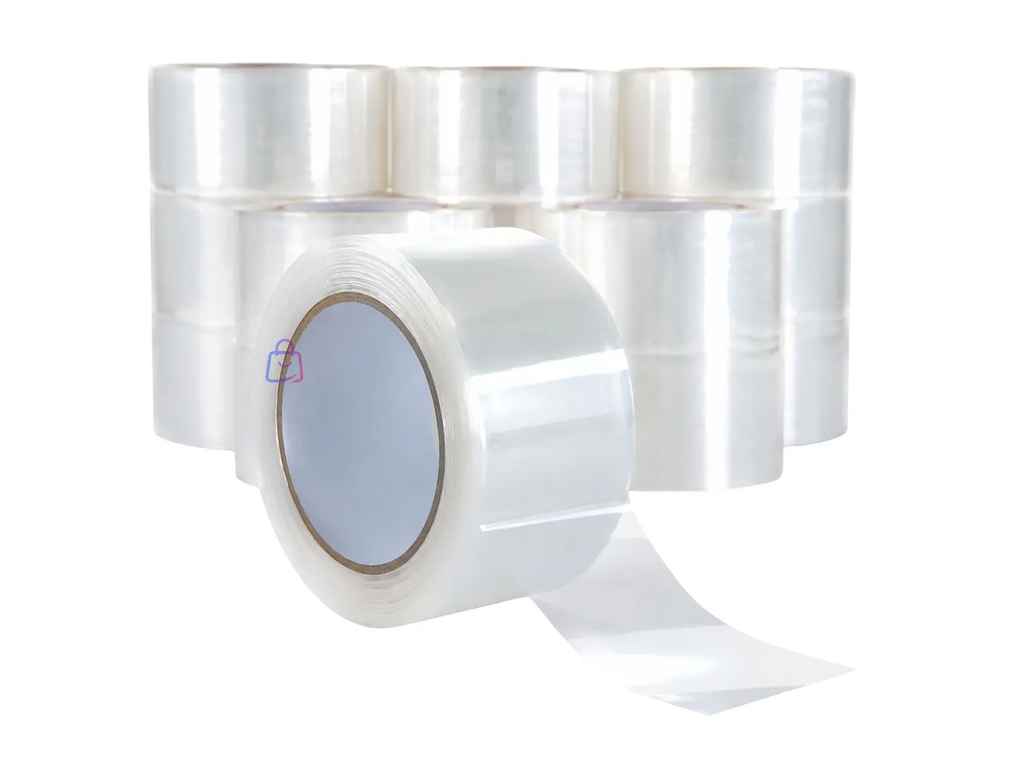 Pack 8 Cintas Embalaje Transparente 50mm X 100m 50mic - PS 2