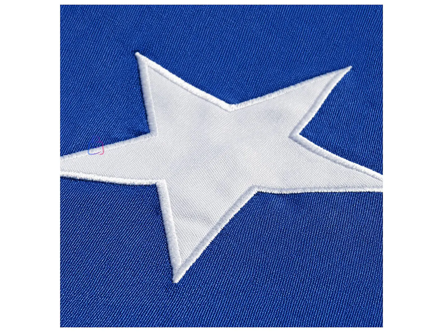 Bandera Chilena 100x150cm Con Estrella Bordada - PS 3