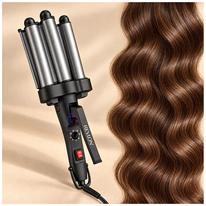 Ondulador Waver Revlon 3 Barriles Jumbo Gris Pro - PS