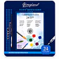 Acuarelas 24 Colores En Pastilla Estuche Pinceles - PS - Miniatura 4