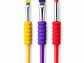 Set 3 Pinceles Infantiles Ergonómicos Para Pintar - PS - Miniatura 1