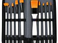 Set 12 Piezas 11 Pinceles Acrílico Óleo Acuarela Bolso - PS - Miniatura 1