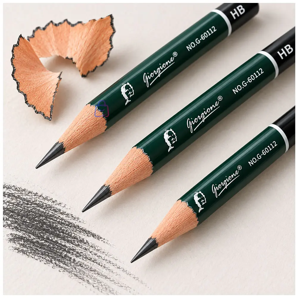 Set 12 Lápices Dibujo Grafito Carboncillo - PS 2