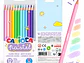 Lápices de Colores Pastel Carioca 12 Unidades Surtidos - PS - Miniatura 3