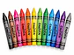 Crayones Jumbo Carioca 12 Colores Lavables Infantiles - PS - Miniatura 1