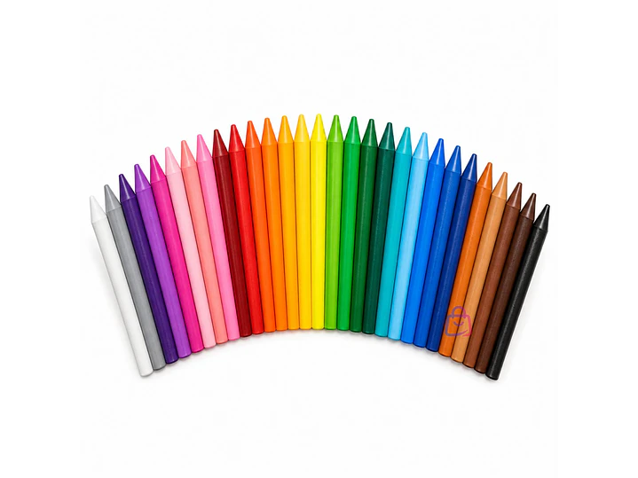 Crayones Carioca Plastello 30 Colores Lavables - PS 1