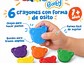 Crayones Carioca Baby Teddy 6 Colores Bebés - PS - Miniatura 2