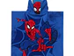 Toalla Playa Piscina Spiderman Capucha Microfibra 60x60 - PS - Miniatura 1