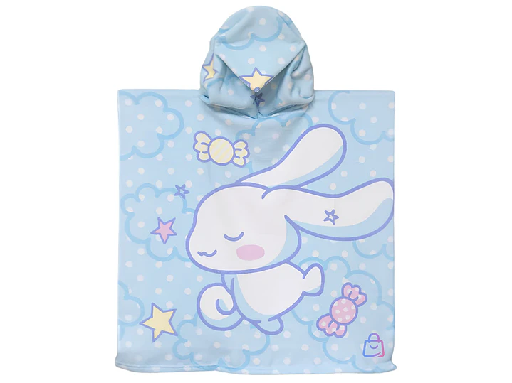 Toalla Playa Con Capucha Cinnamoroll Nubes 60x60 Cm - PS 2