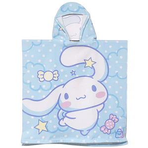 Toalla Playa Con Capucha Cinnamoroll Nubes 60x60 Cm - PS