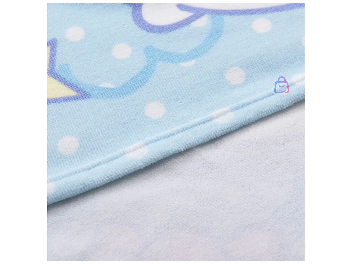 Toalla Playa Con Capucha Cinnamoroll Nubes 60x60 Cm - PS 3