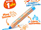 Crayones Carioca Baby 3 En 1 Acuarelables 6 Colores - PS - Miniatura 2