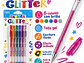Bolígrafos Gel Glitter Carioca 6 Colores Punta 1 Mm - PS - Miniatura 2