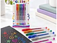Bolígrafos Gel Glitter Carioca 6 Colores Punta 1 Mm - PS - Miniatura 3