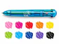 Bolígrafo Carioca 10 Colores Fluo Retráctil Punta 1 Mm - PS - Miniatura 3