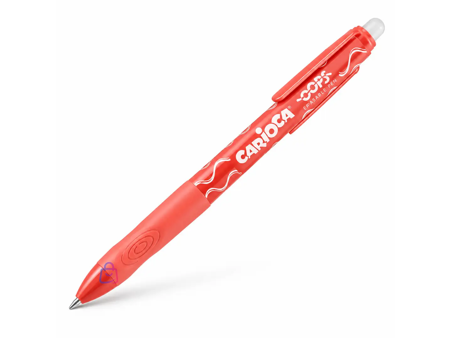 Bolígrafo Borrable Carioca Oops Rojo Retráctil - PS 1