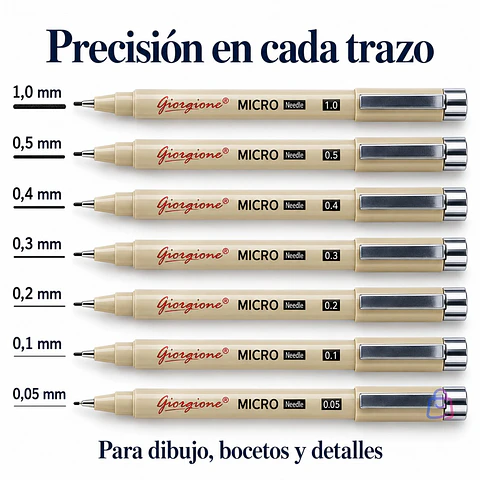Set 12 Estilógrafos ZG012 Dibujo Manga Lettering - PS