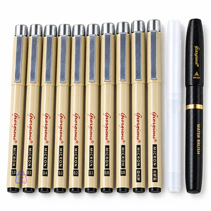 Set Estilógrafos ZG010 10 Piezas Dibujo Y Brush - PS
