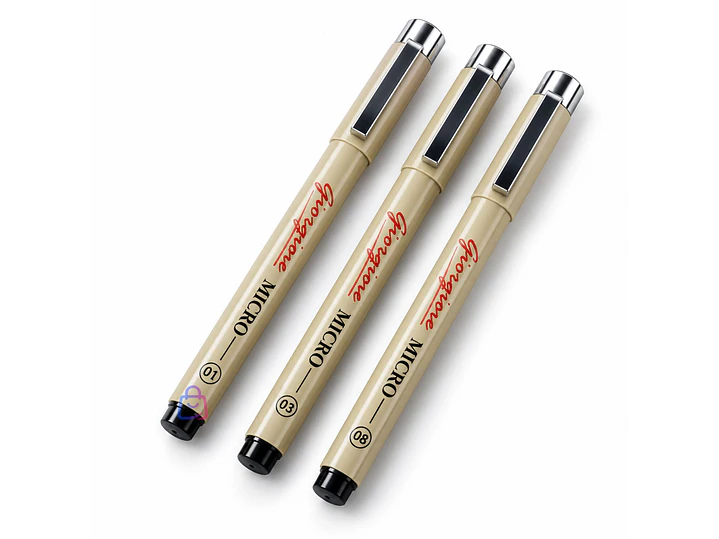 Set Estilógrafos ZG003 3 Piezas Dibujo Manga - PS 1