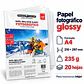 Papel Fotográfico A4 235g 20 Hojas Inkjet Brillante - PS - Miniatura 2