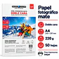 Papel Fotográfico Mate Doble Faz A4 220g 50 Hojas - PS - Miniatura 2