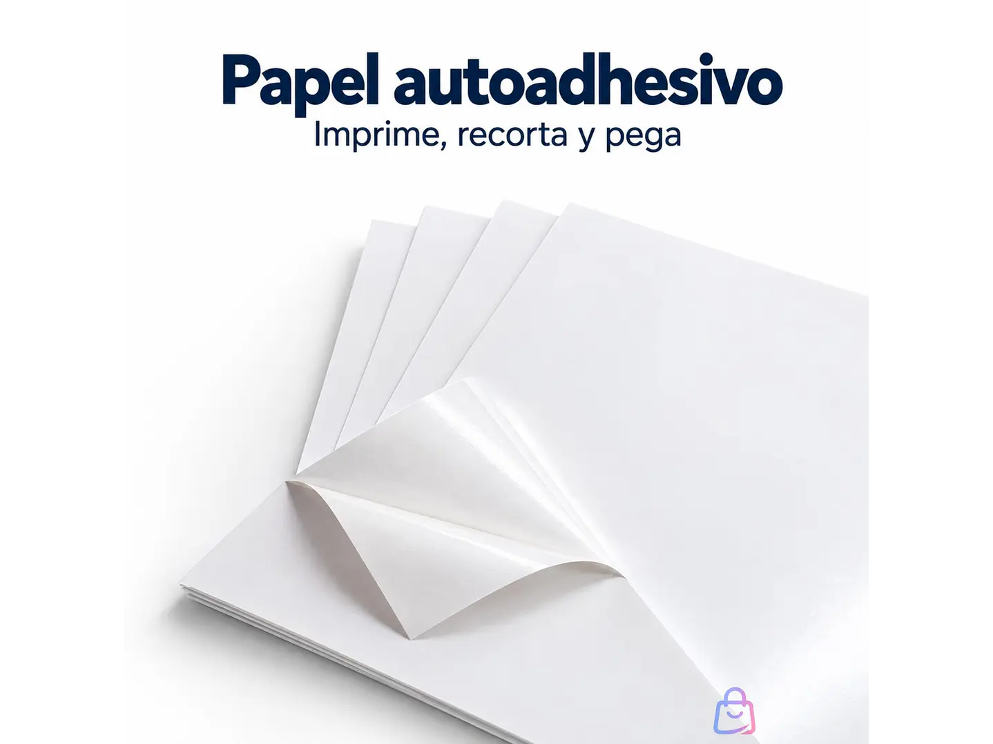 Papel Fotográfico Adhesivo A4 Glossy 180g 100 Hojas - PS 3