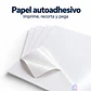 Papel Fotográfico Adhesivo A4 Glossy 180g 100 Hojas - PS - Miniatura 3
