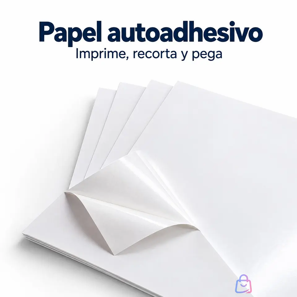 Papel Fotográfico Adhesivo A4 Glossy 180g 100 Hojas - PS 3