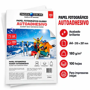 Papel Fotográfico Adhesivo A4 20 Hojas 120g - PS