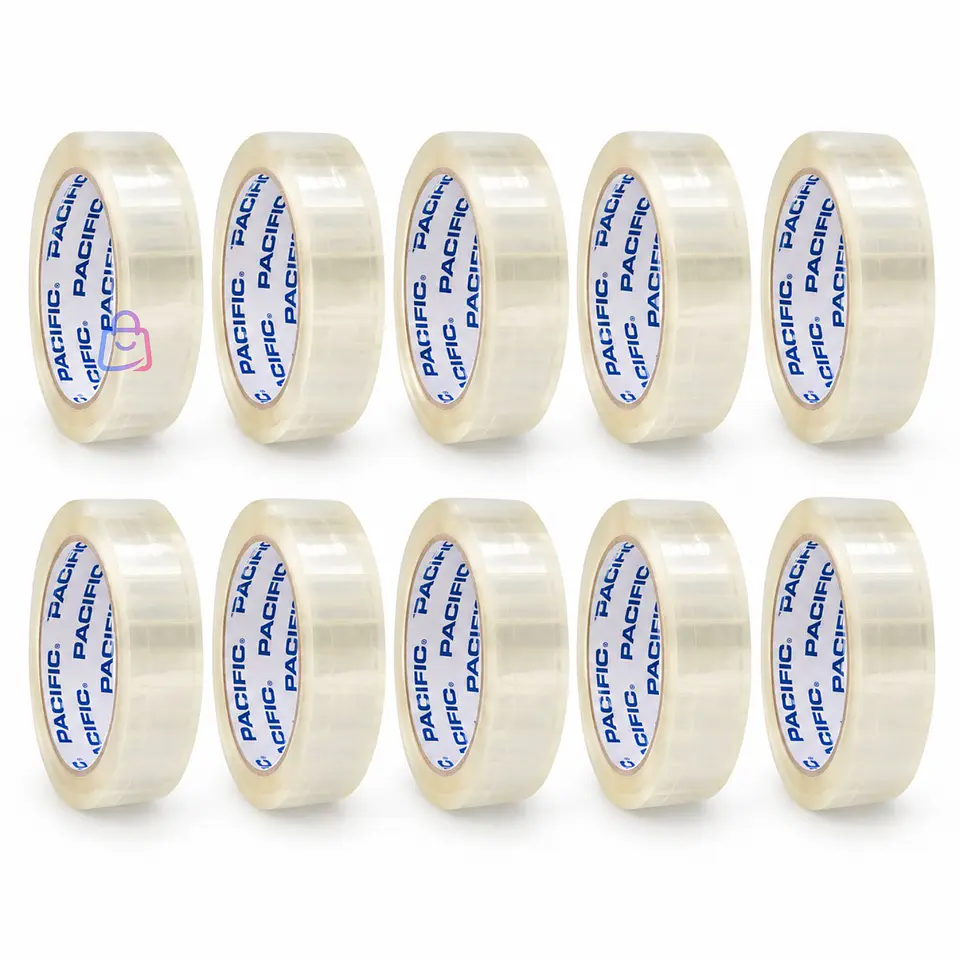 Pack 10 Cintas Adhesivas Transparentes 18mm x 60m - PS 1