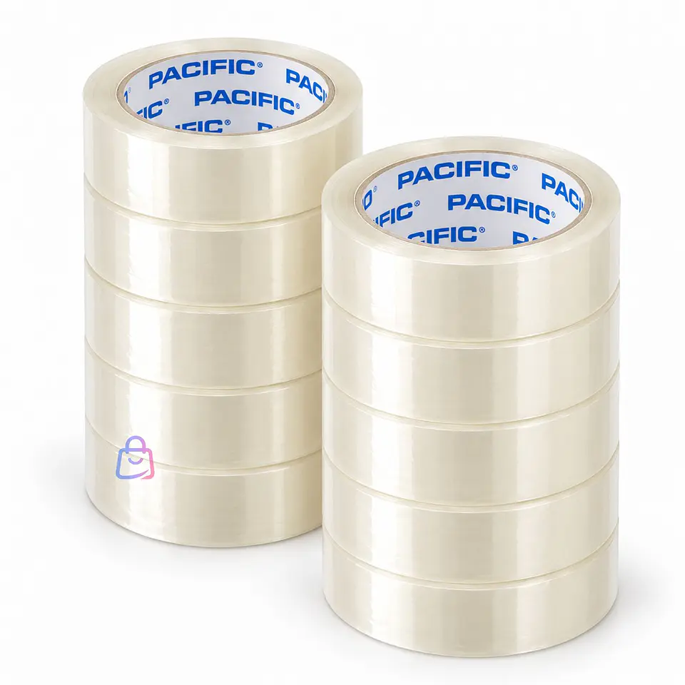 Pack 10 Cintas Adhesivas Transparente 18mm x 30m - PS 4